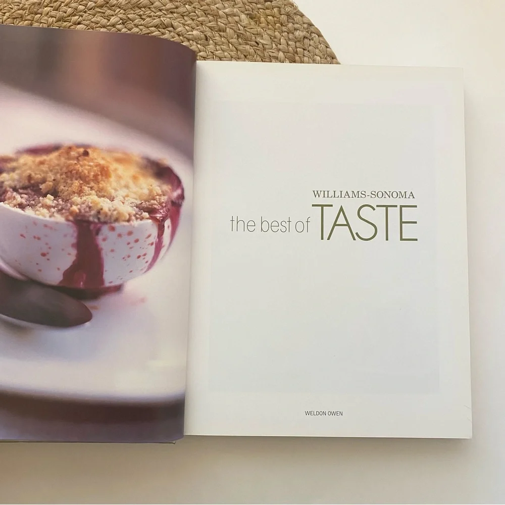 WILLIAMS-SONOMA The Best of Taste Cookbook